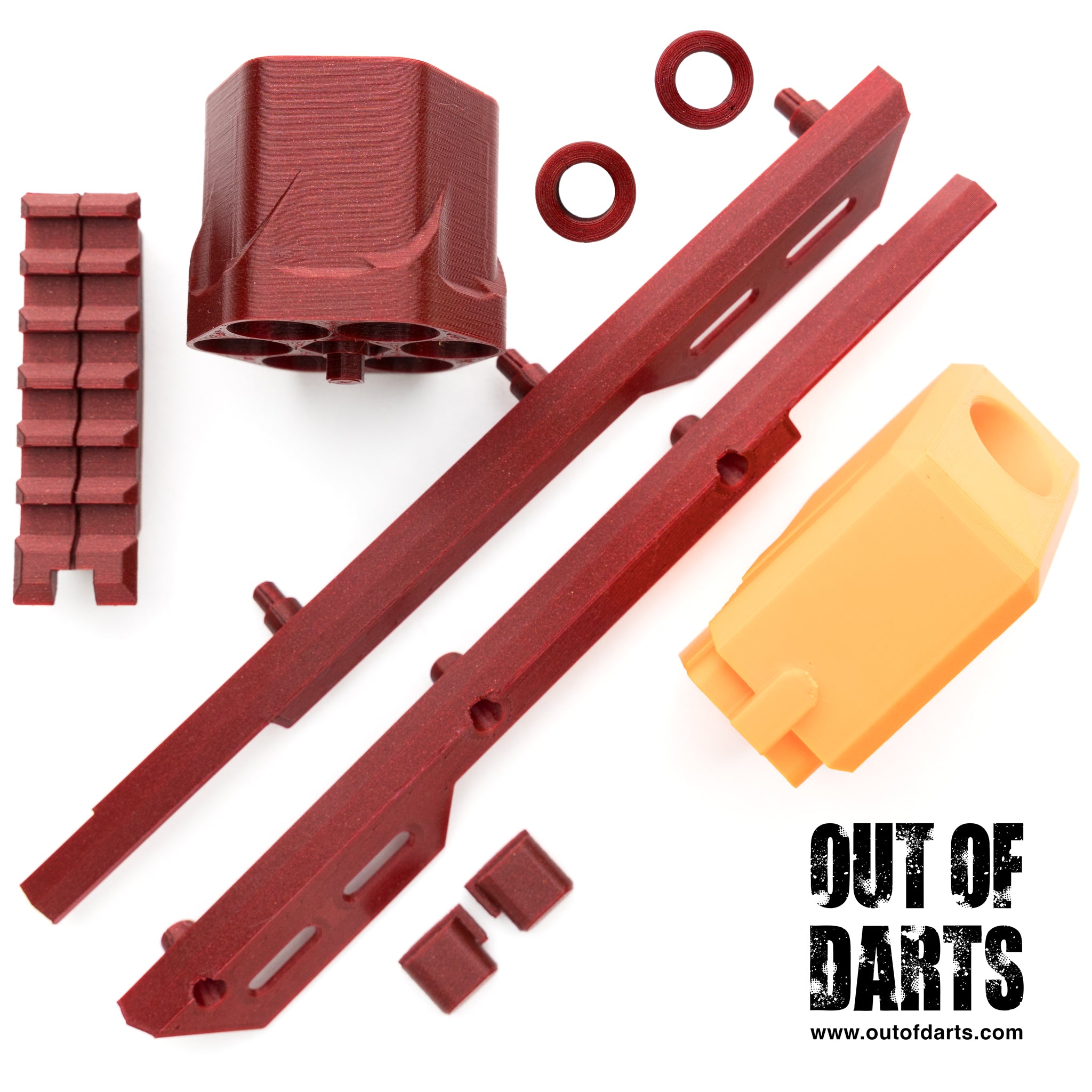 http://outofdarts.com/cdn/shop/files/Out-of-Darts-3D-Printed-Parts-Dart-Zone-Max-Outlaw-Cosmetic-Kit-By-RedCowl.jpg?v=1693511463