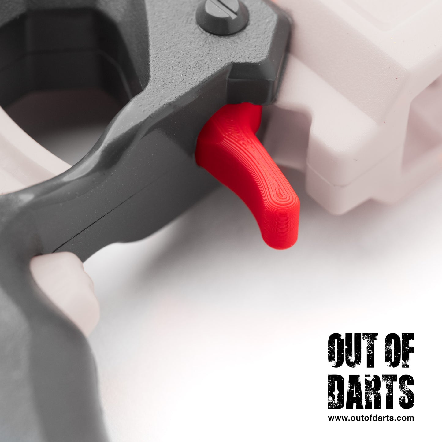 Stryfe magazine release trigger 3D printed