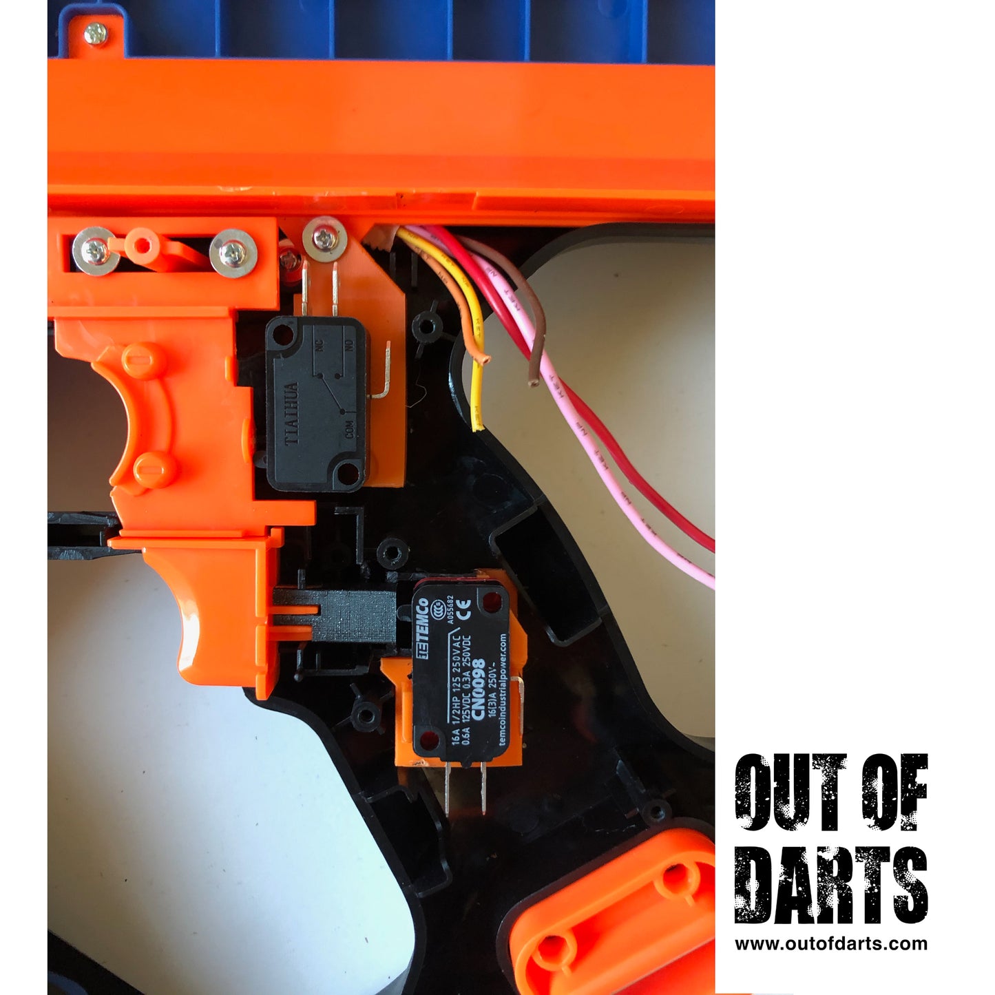 Nerf Rival Perses Switch plate set (REV + FIRE)