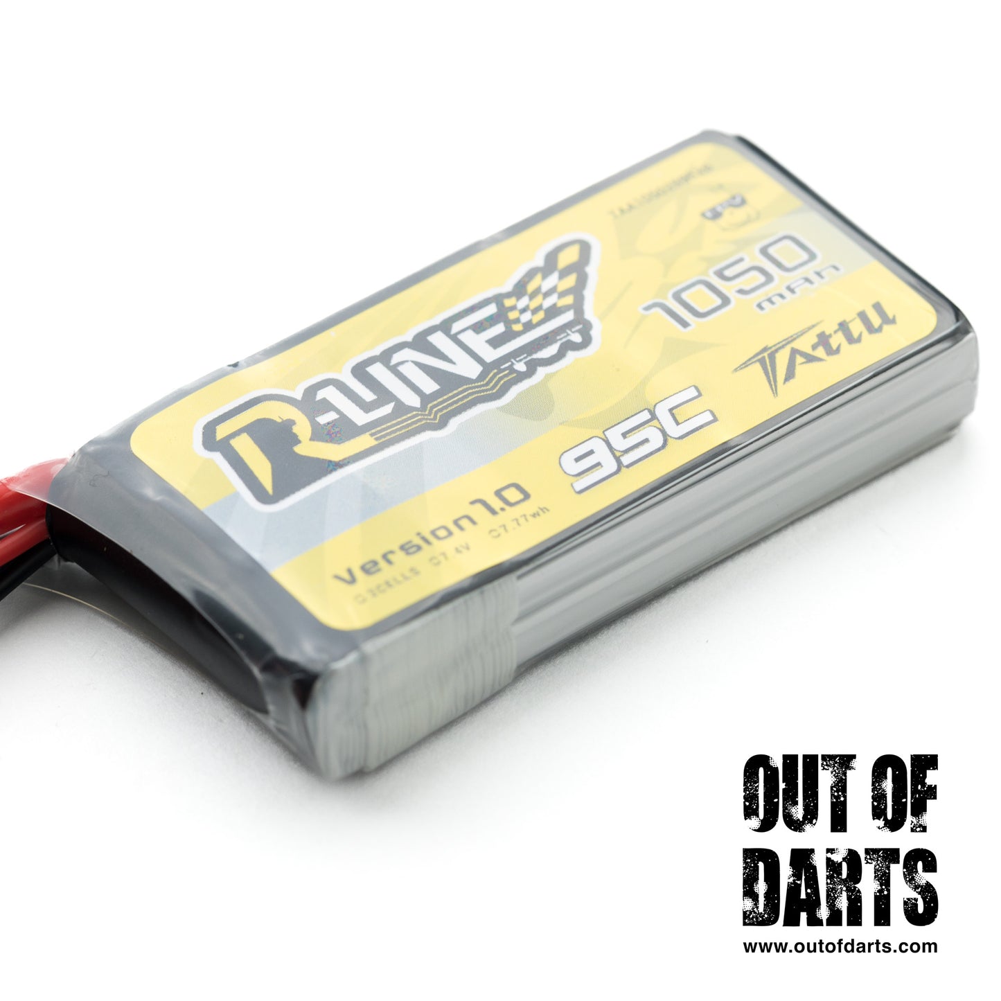 Tattu R-line 1050mAh 2S 95C LiPo (XT60)