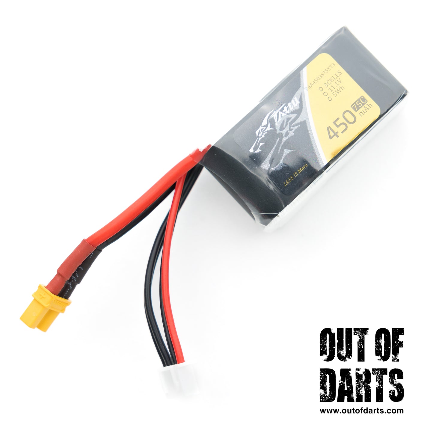 Tattu Micro 450mAh 3S 75C LiPo (XT30)