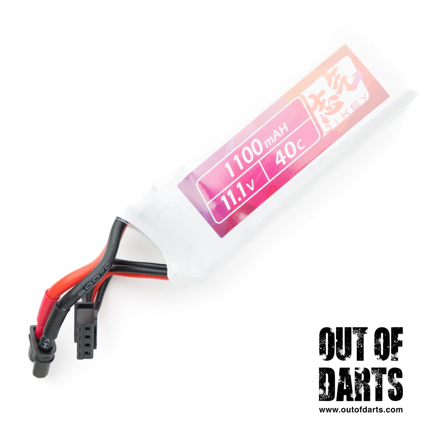 JIKEY 1100mAh 3S 40C LiPo Shorty (XT30)