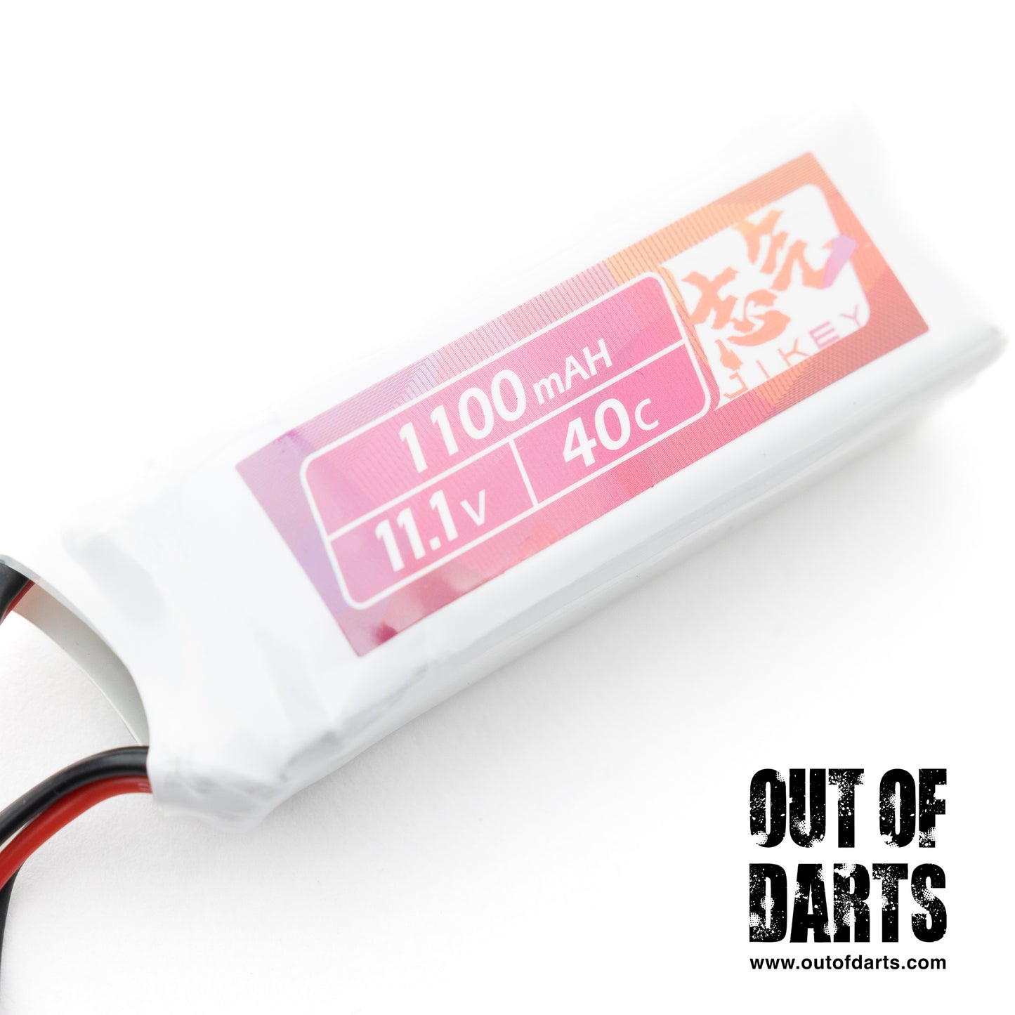 JIKEY 1100mAh 3S 40C LiPo Shorty (XT30)