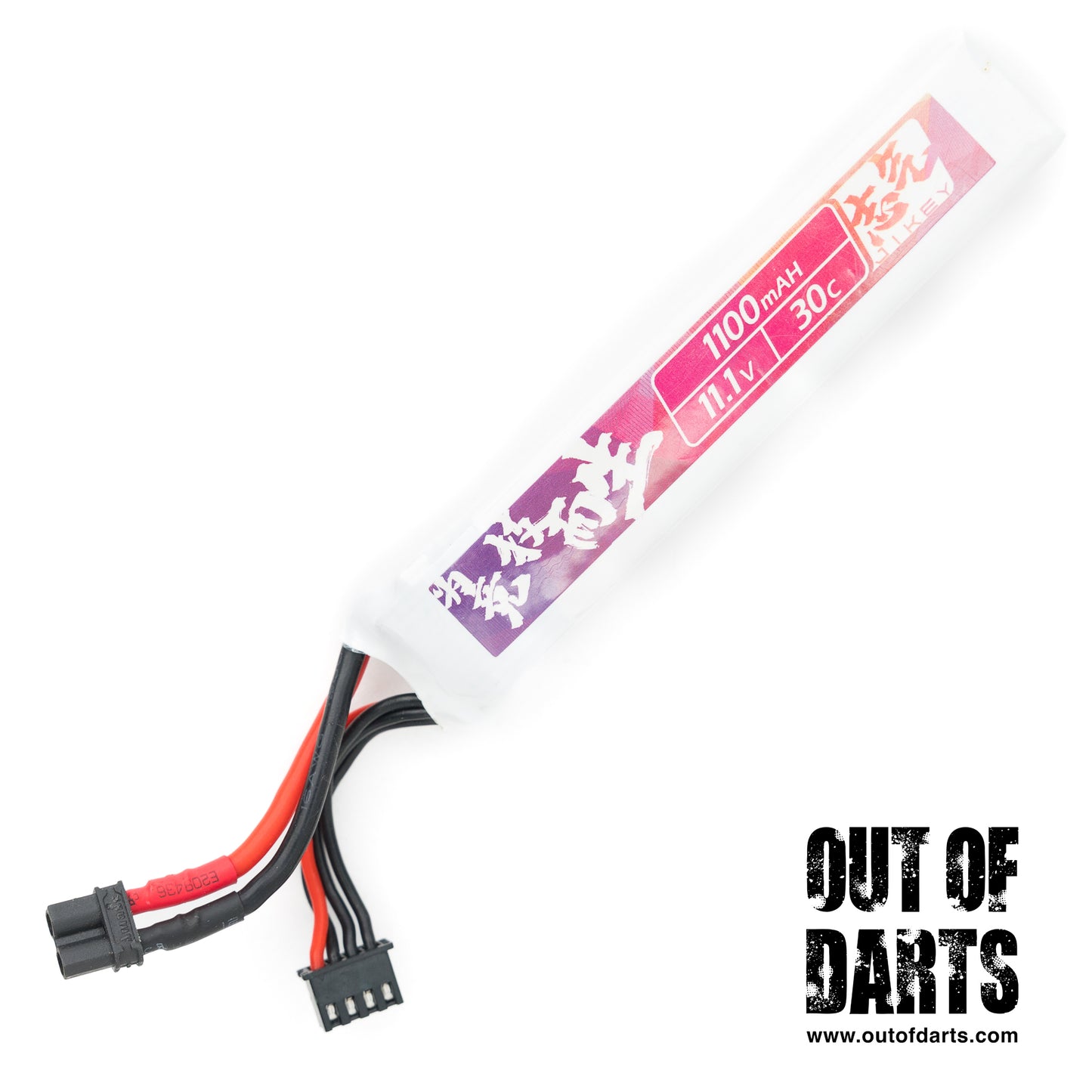 JIKEY 1100mAh 3S 30C LiPo Slim (XT30)