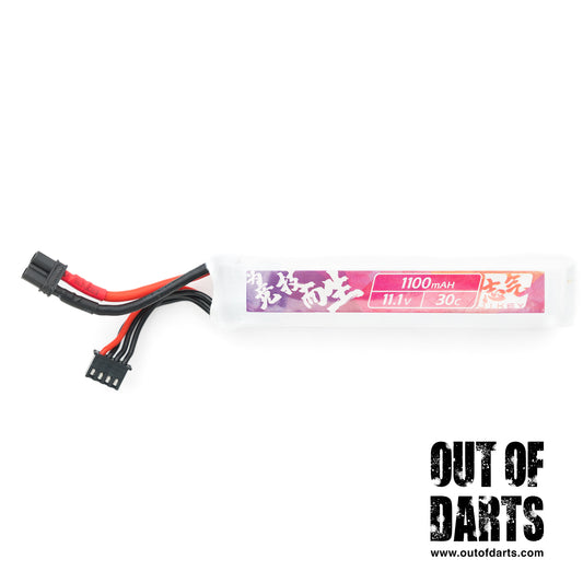 JIKEY 1100mAh 3S 30C LiPo Slim (XT30)