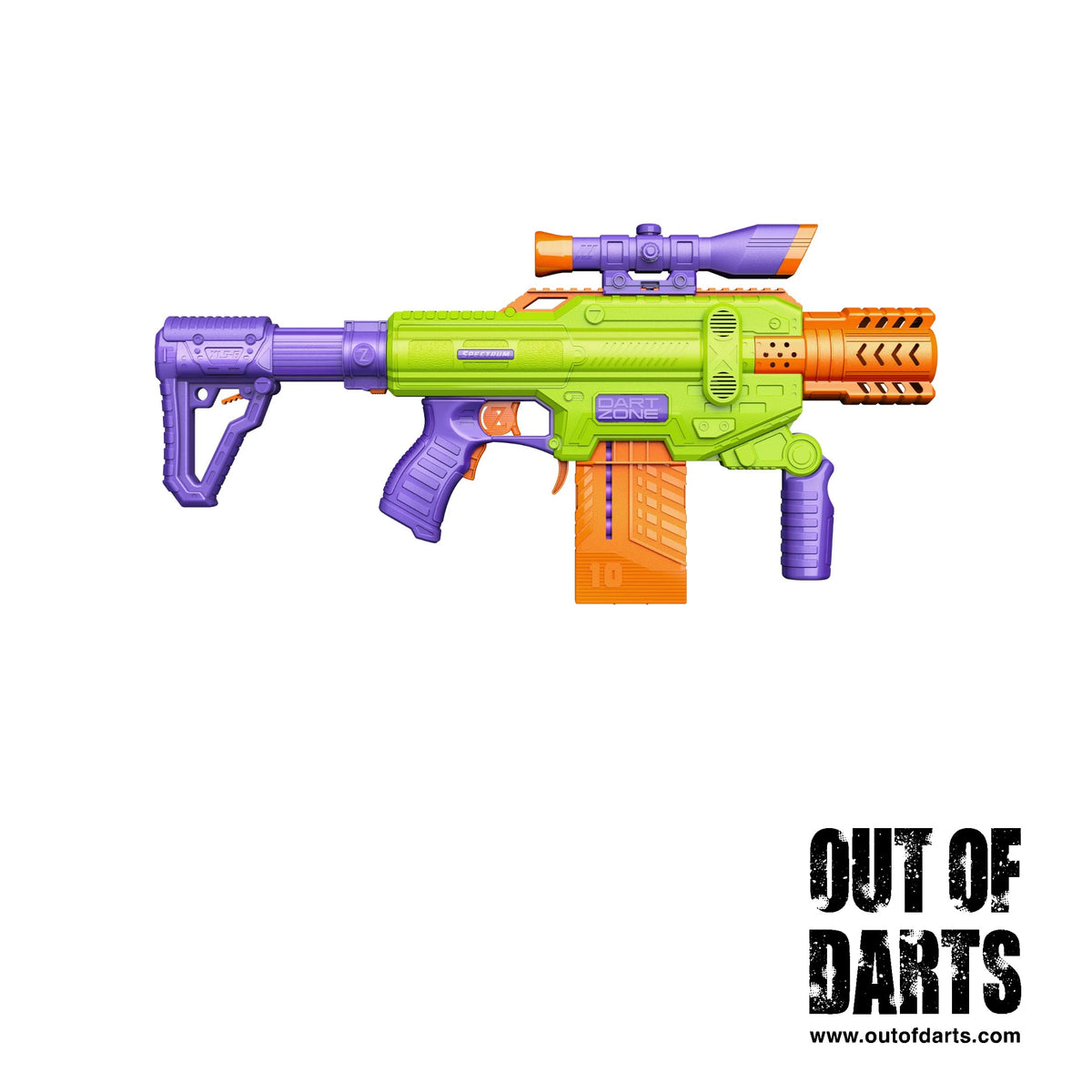 Dart Zone Spectrum Semi-Auto Flywheel Blaster
