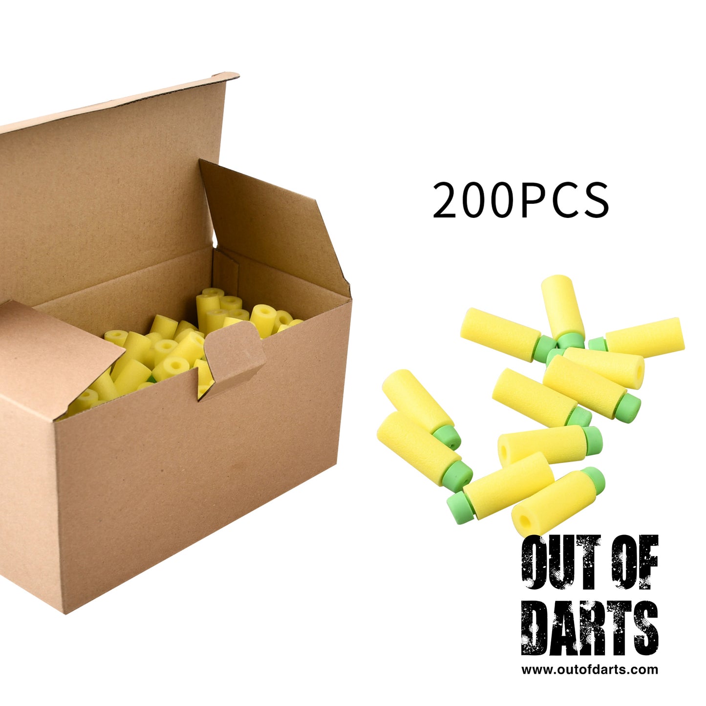 Worker HE Heavyweight Short Darts 200-pack (1.2g)