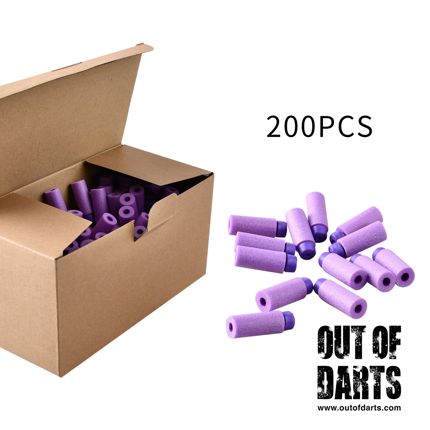 Worker HE Lightweight Short Darts 200-pack (0.9g)
