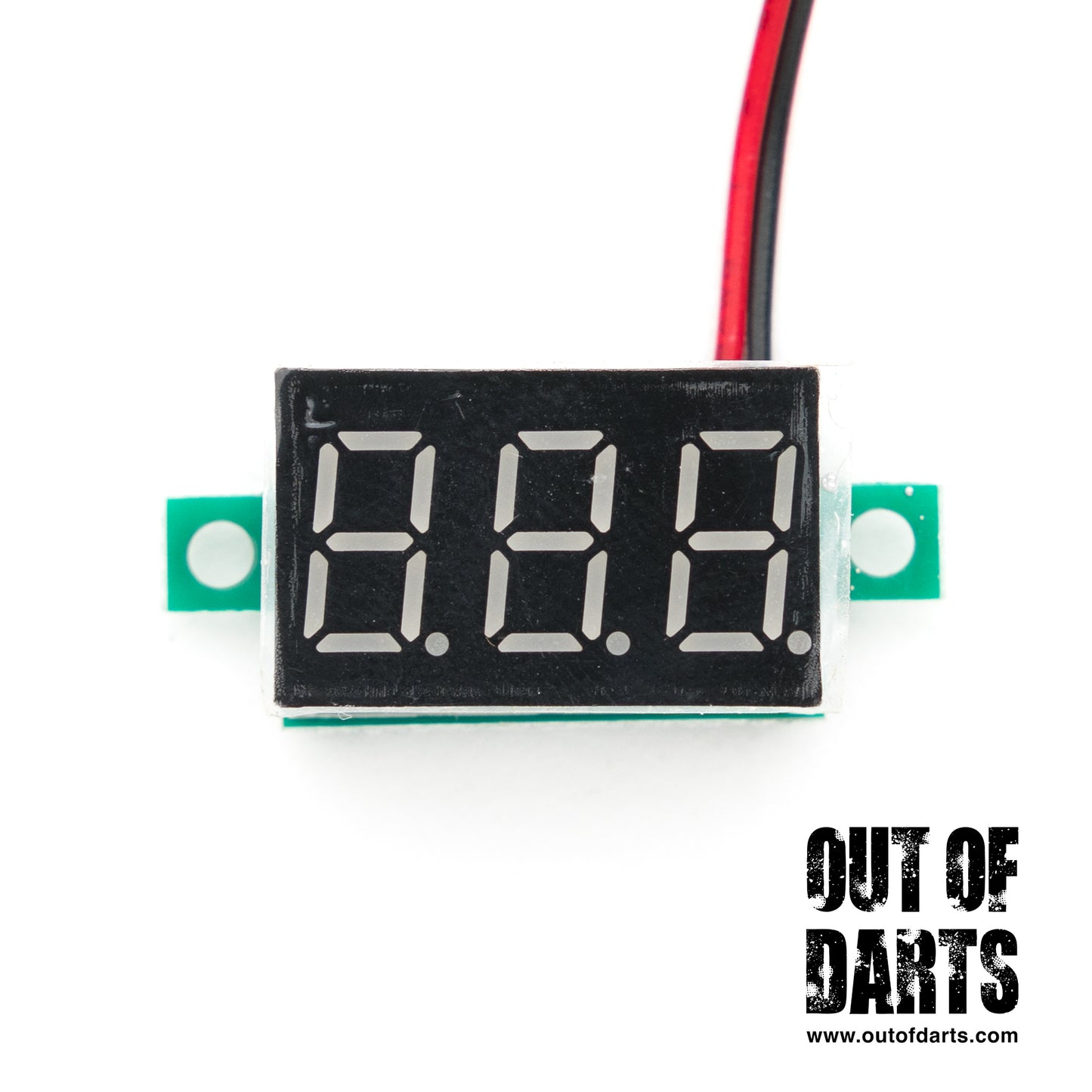 Voltage Meter LED 5 colors - 2 sizes