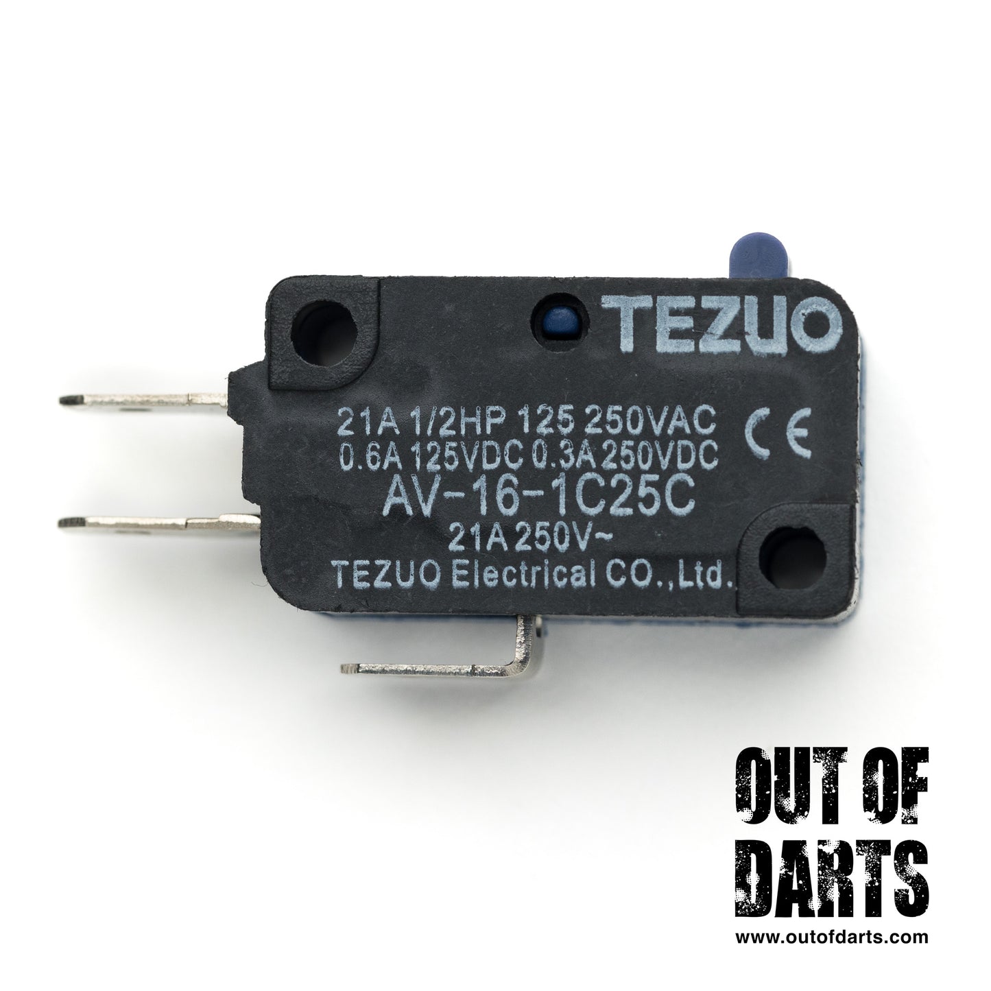 21A Microswitch Tezuo - Lever, Button, Short/Long Roller options