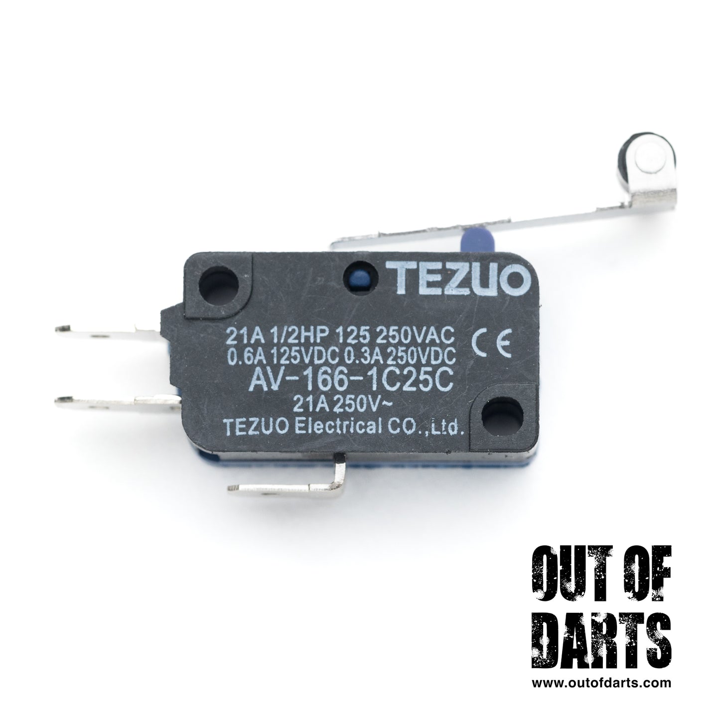 21A Microswitch Tezuo - Lever, Button, Short/Long Roller options