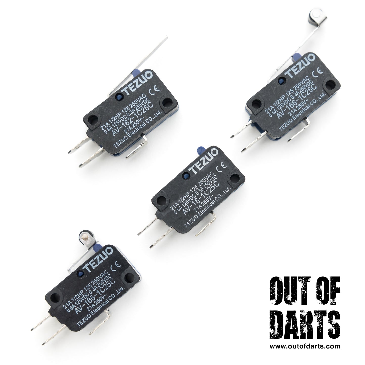 Tezuo 21A Microswitches (Multiple Options available)