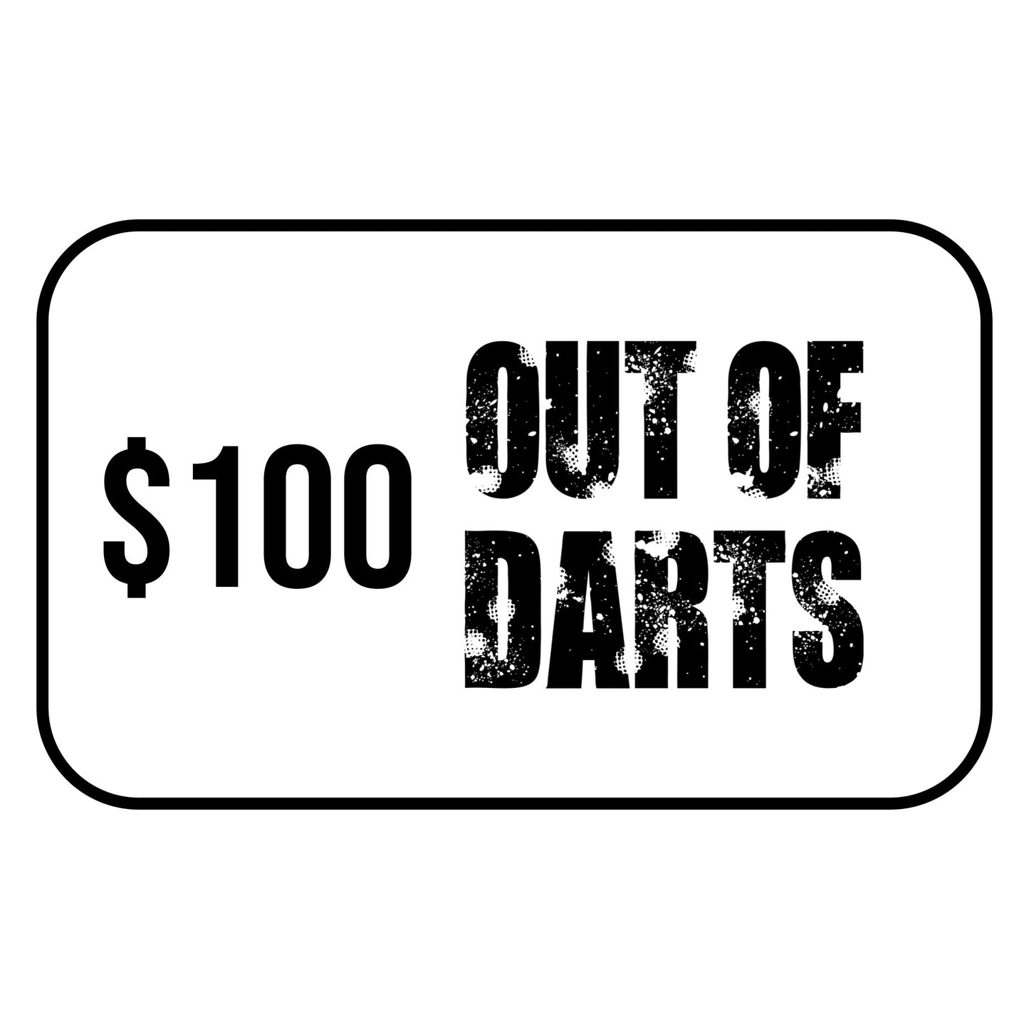 Out of Darts Gift Card