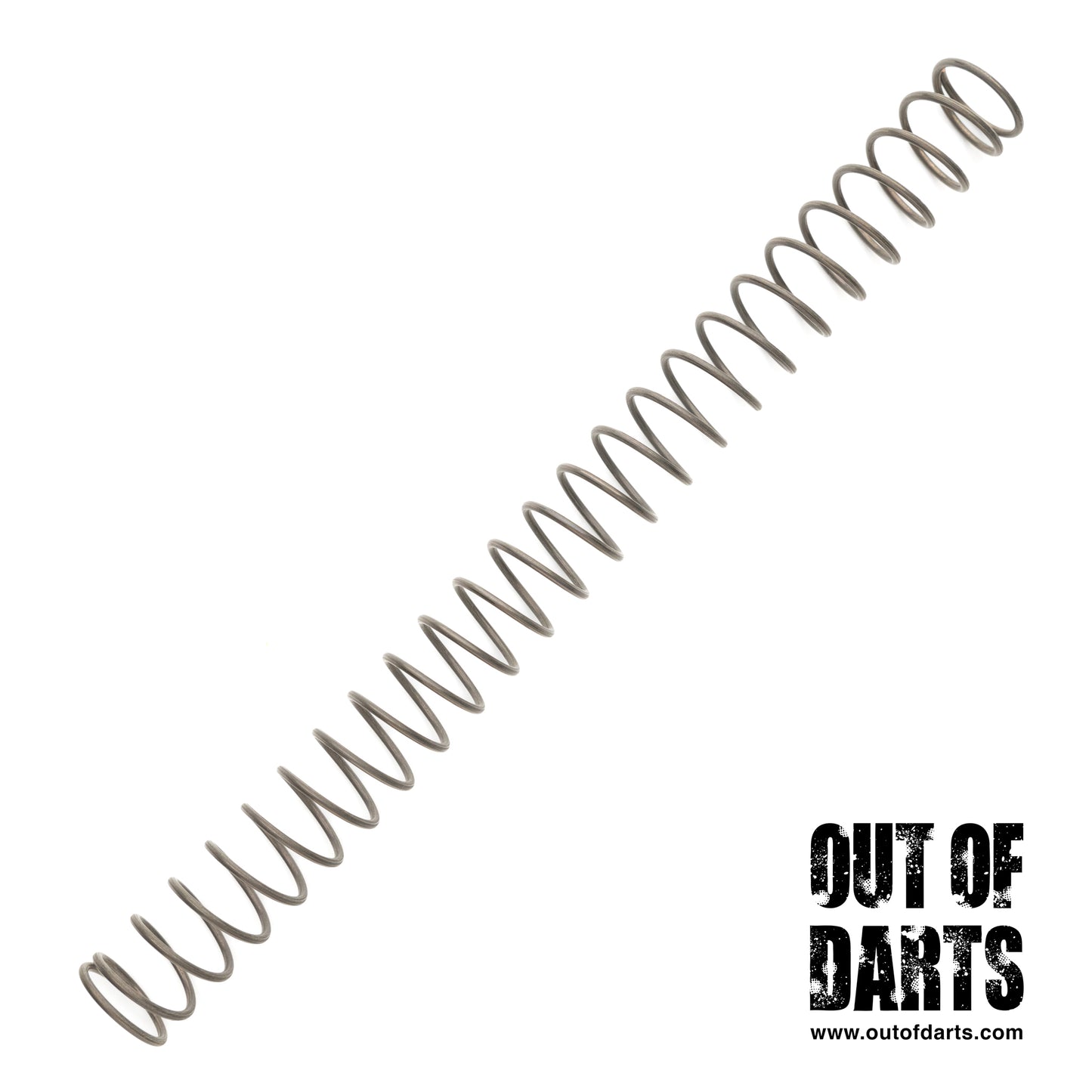 OOD K25F 2.0 x 286mm Spring with Squared Ends