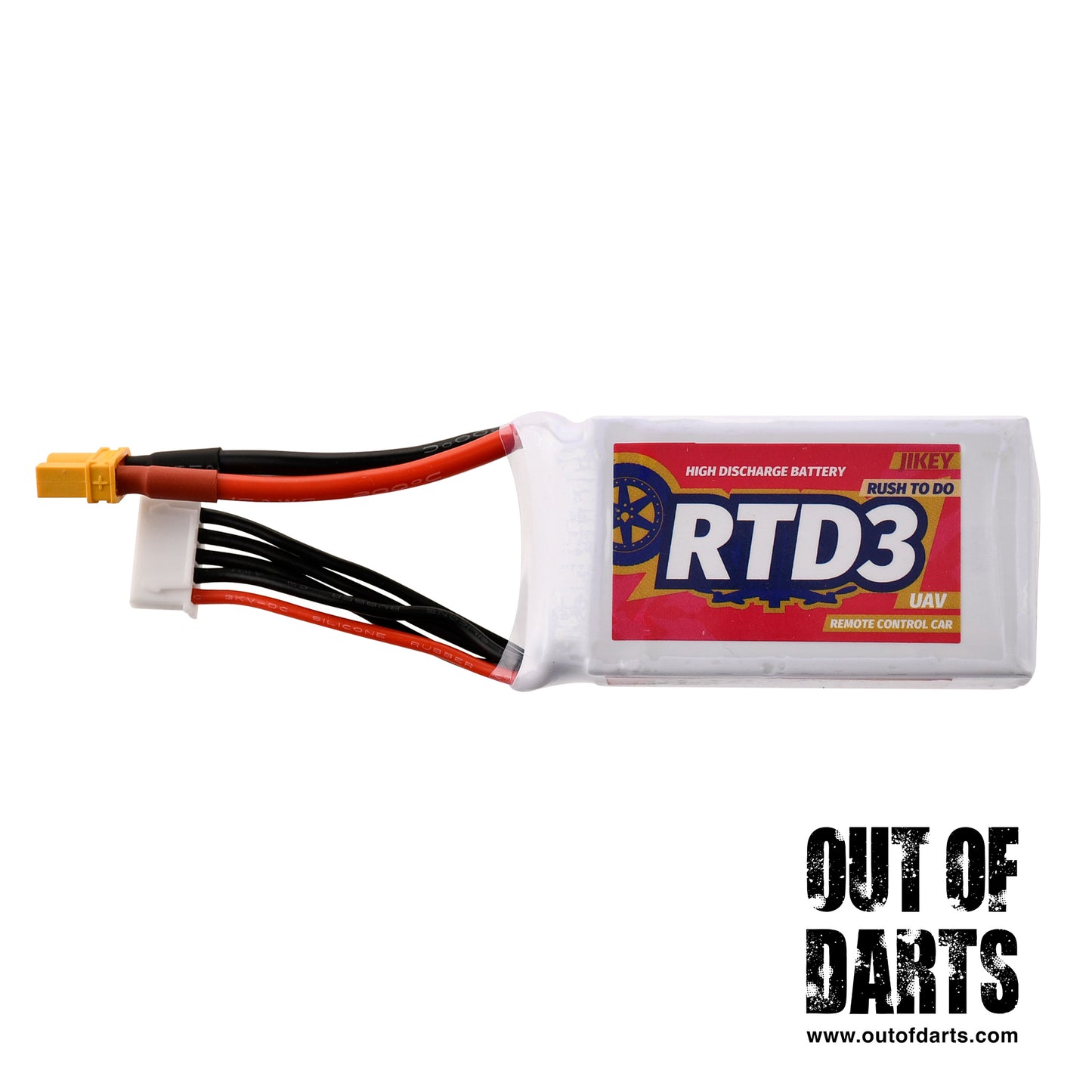JIKEY RTD3 550mAh 4S 80C LiPo (XT30)