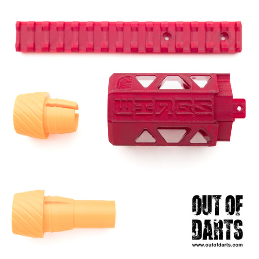 RedCowl Unicorn Wings Barrel Shroud + Collet