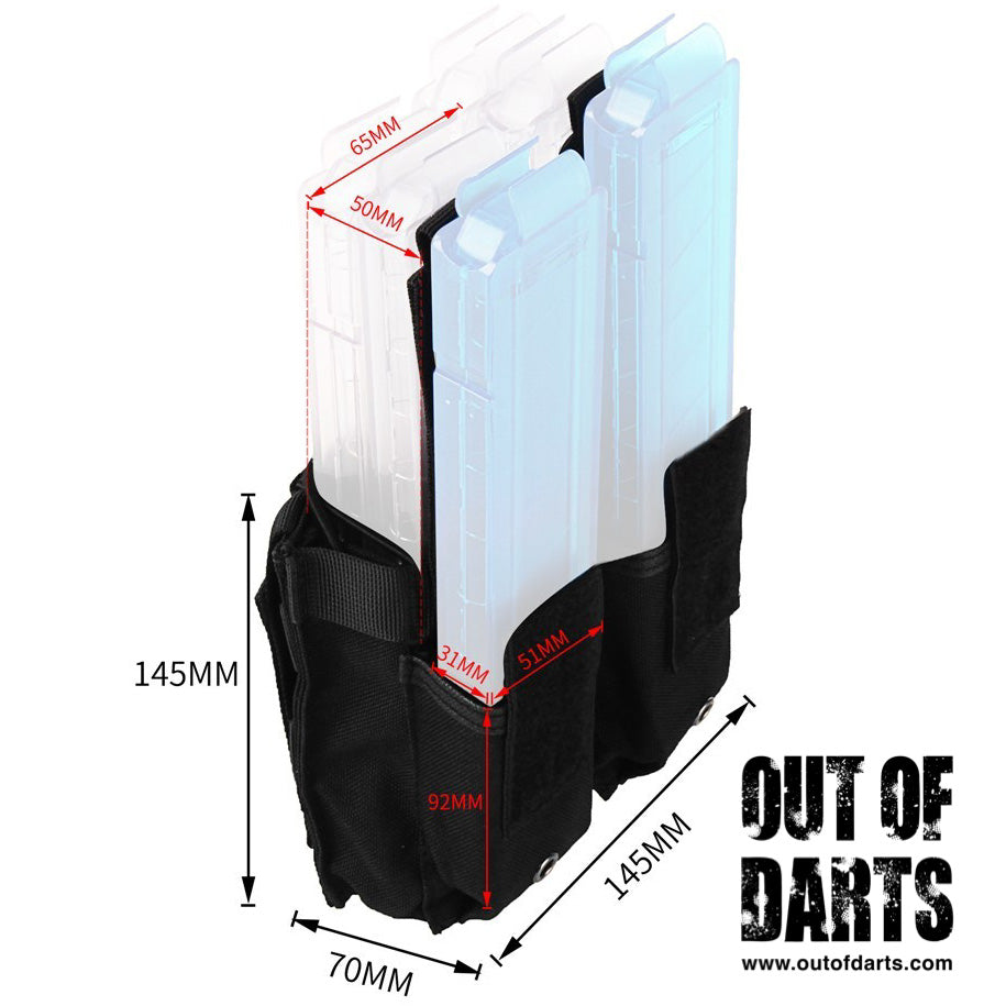 Worker Expandable 4+2 Talon Magazine Holster