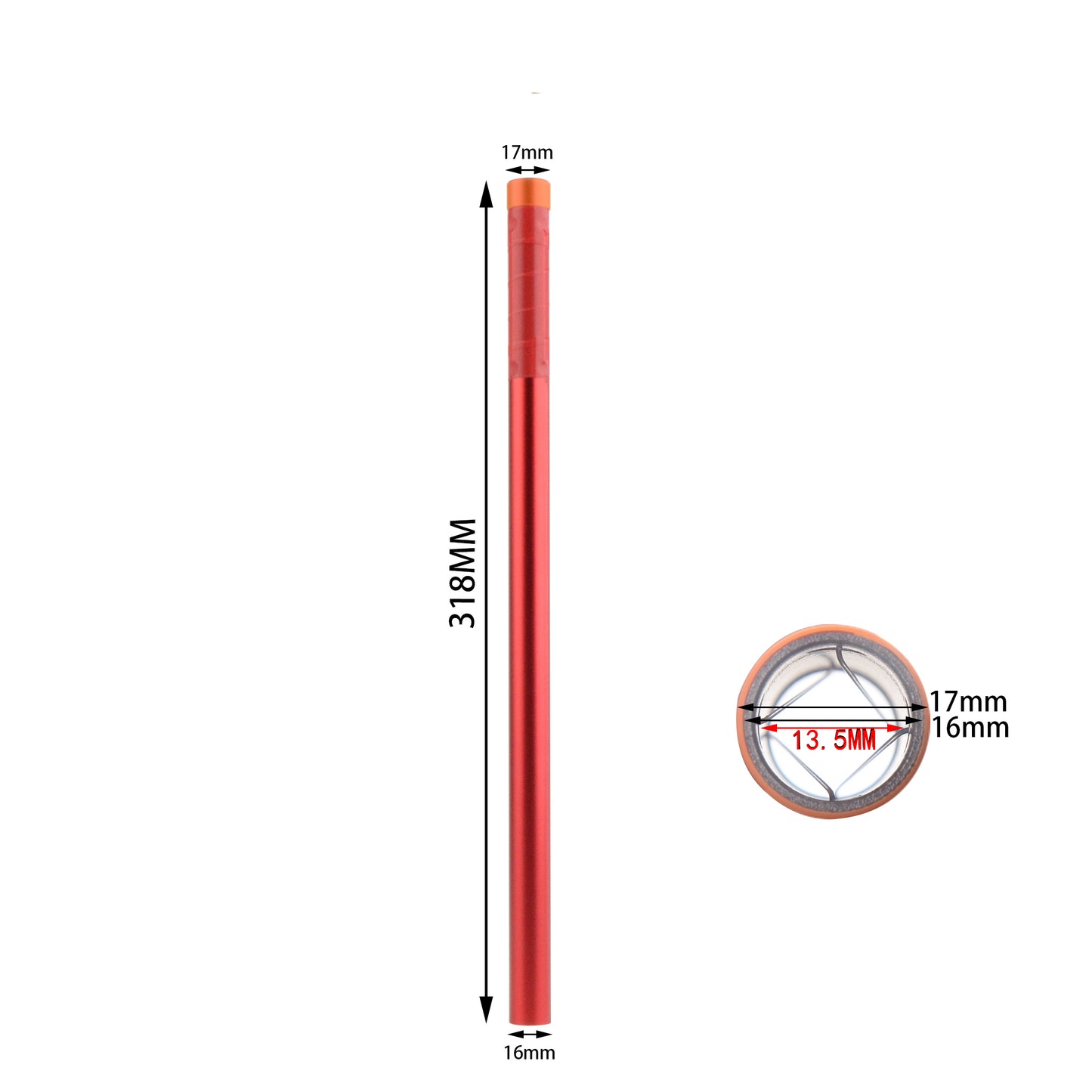 Worker Prophecy Scar Barrel Tube for Short Dart Kit CLOSEOUT