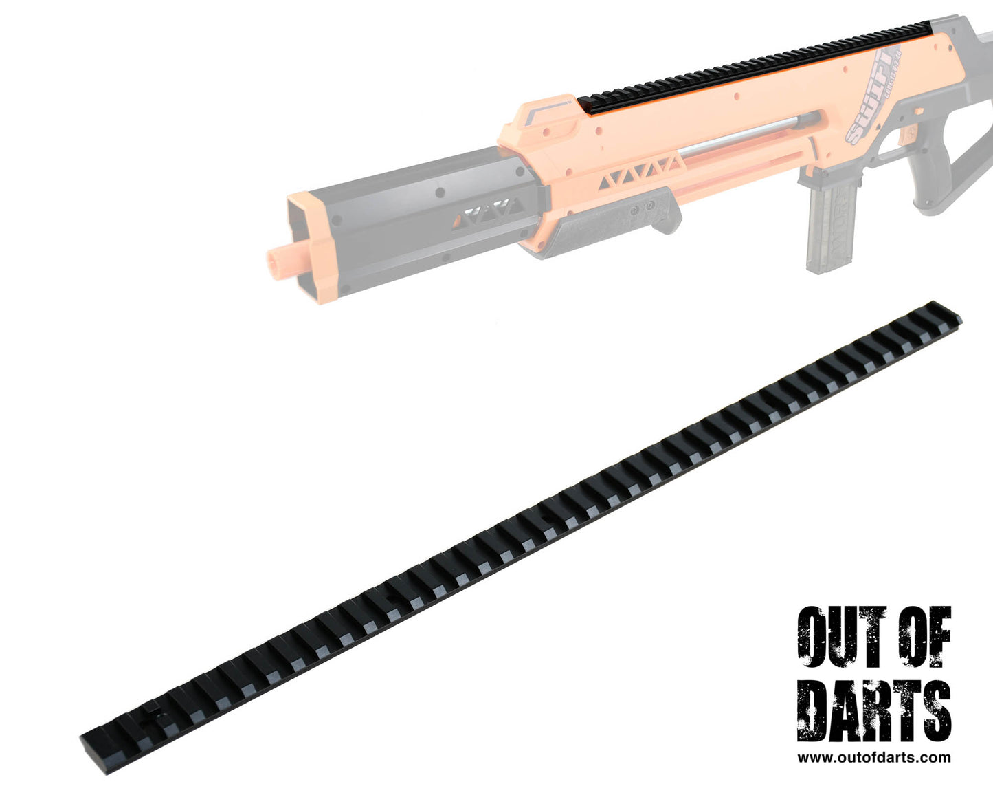 Worker Aluminum Picatinny Rail for Swift Blaster CLOSEOUT