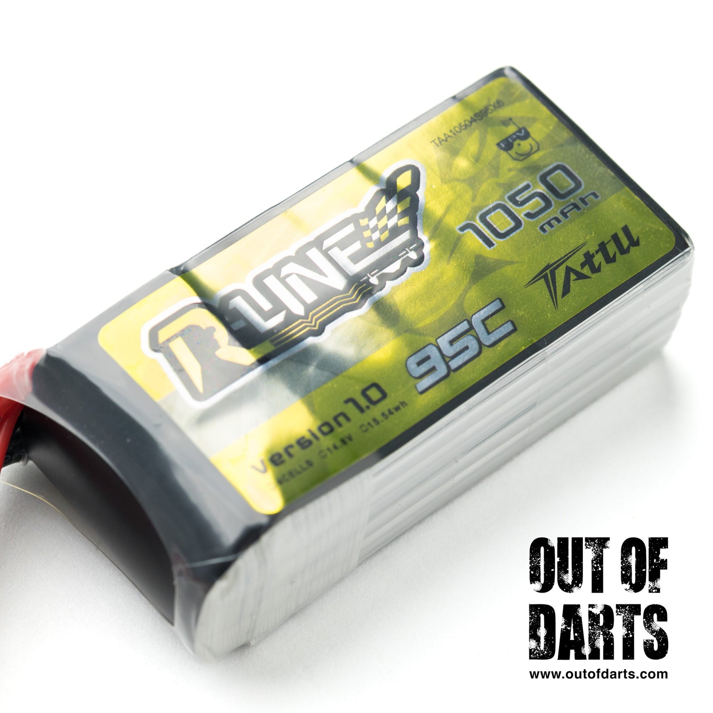 Tattu R-line 1050mAh 4S 95C LiPo (XT60) For Momentum and SBF