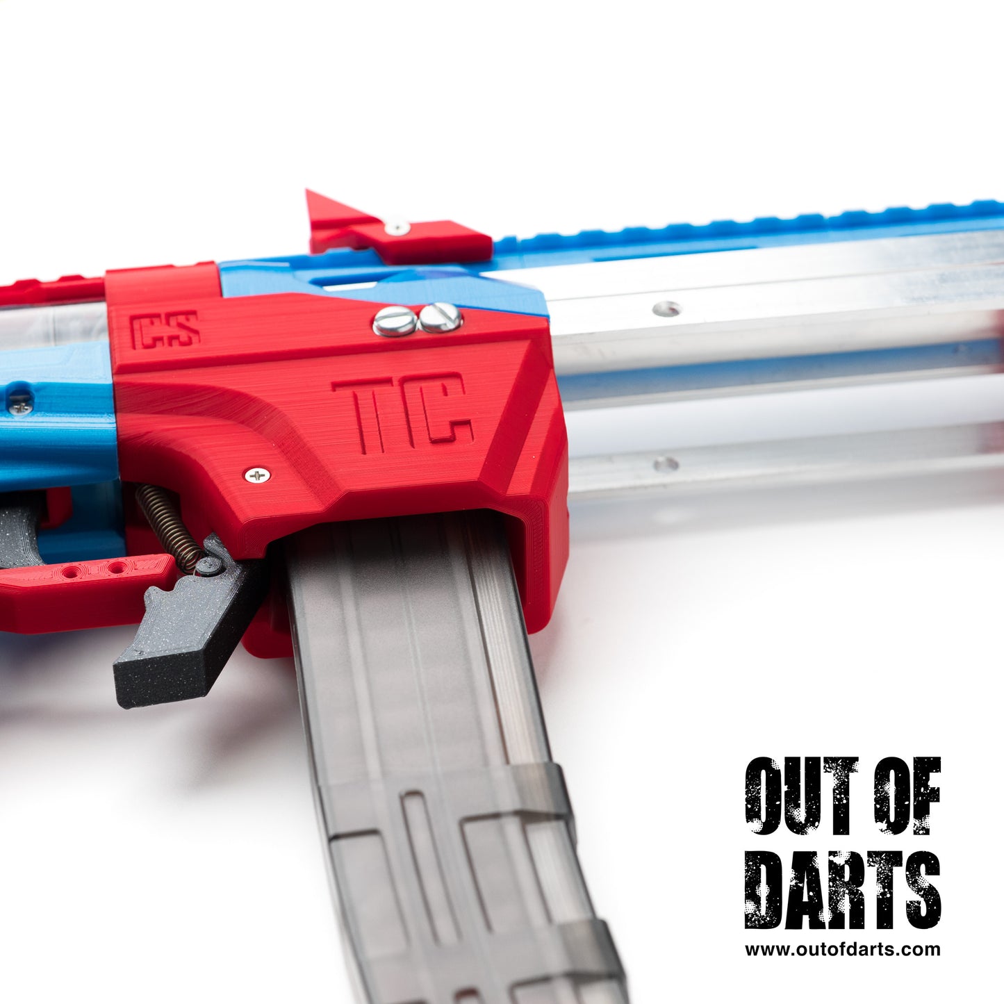 Talon Claw 4 - 3D Red OOD Blue Parts + Hardware