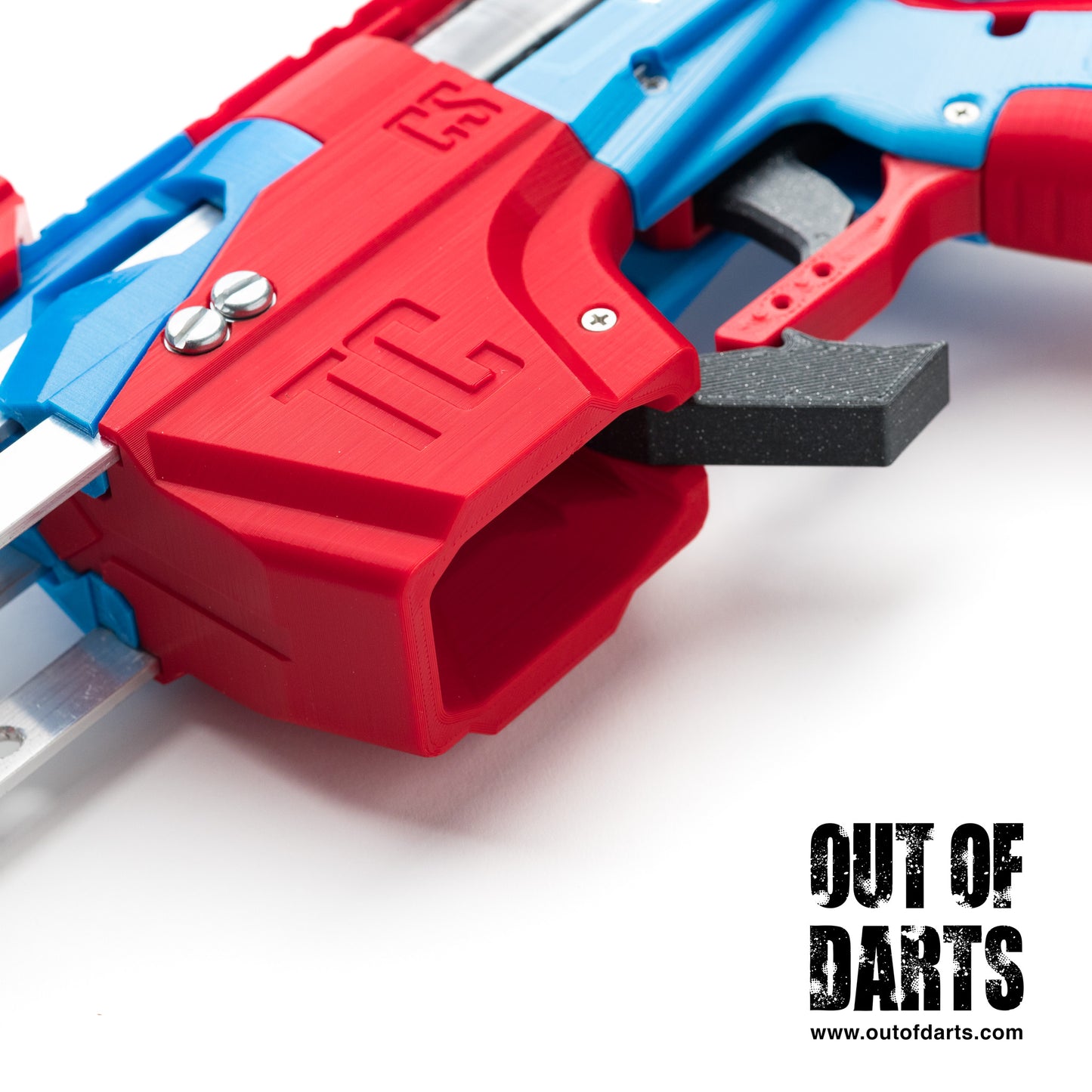 Talon Claw 4 - 3D Red OOD Blue Parts + Hardware