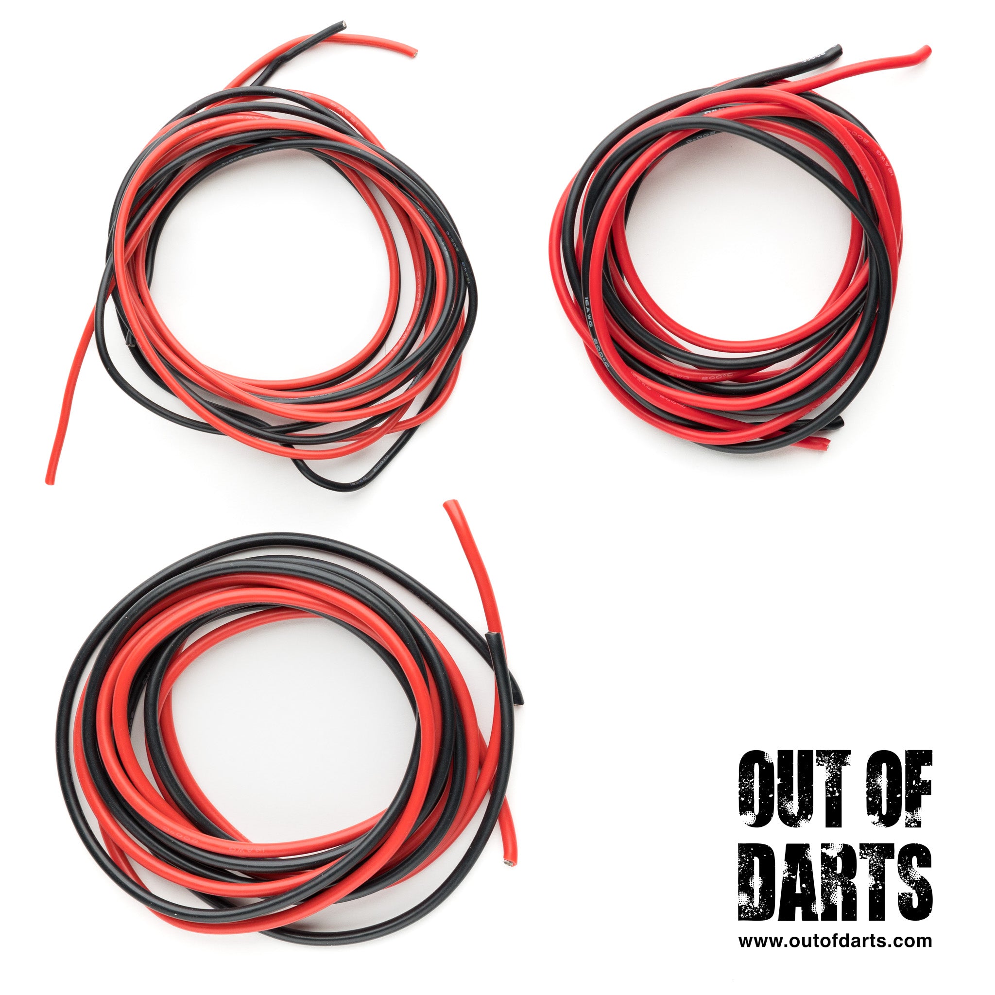Hobby Silicone Wire (14AWG, 16AWG, 18AWG, 22AWG) 5' or 25' – Out