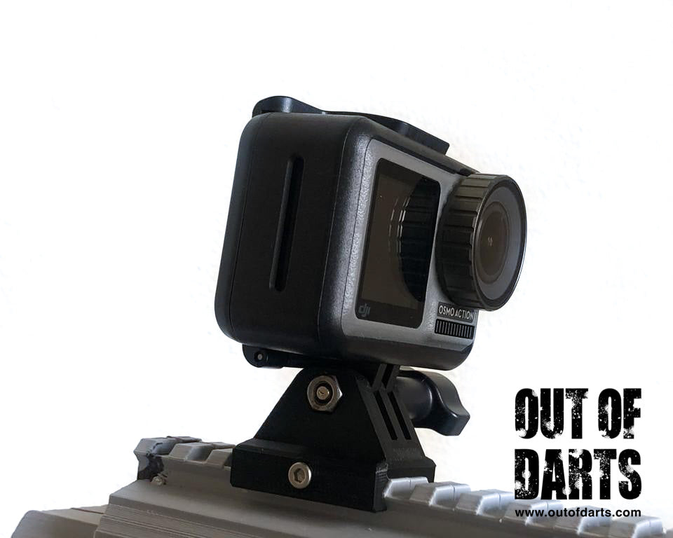 GoPro Rail Mount 3D printed – Out Darts