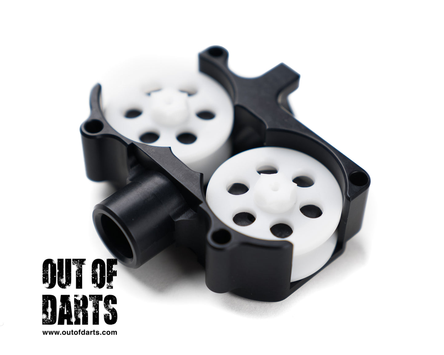 Nerf mod NYX Flywheel Cage and Wheel Set by Lord Drac - Out of Darts