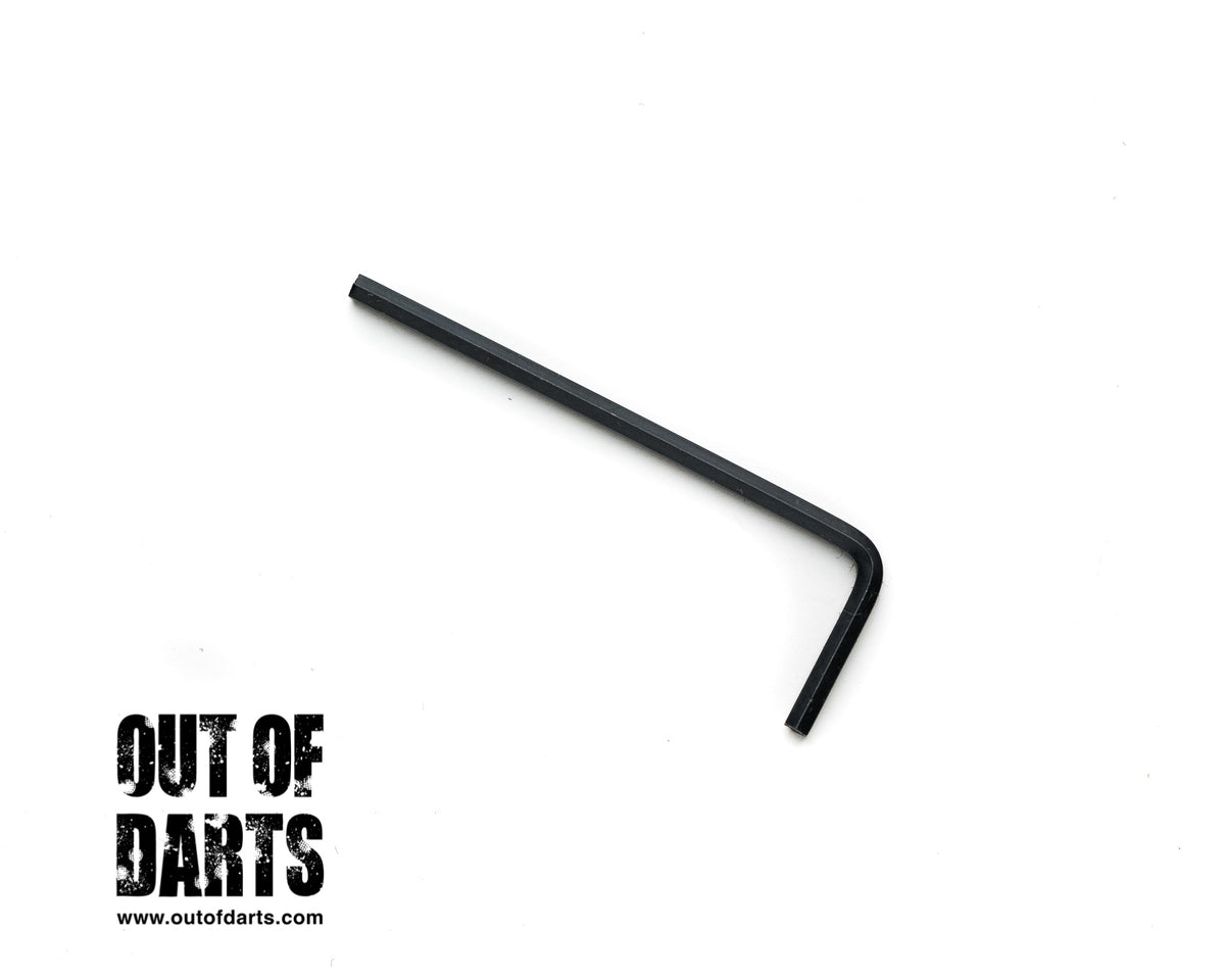 Hex Key Short Arm M2.5 (Allen key) - Out of Darts