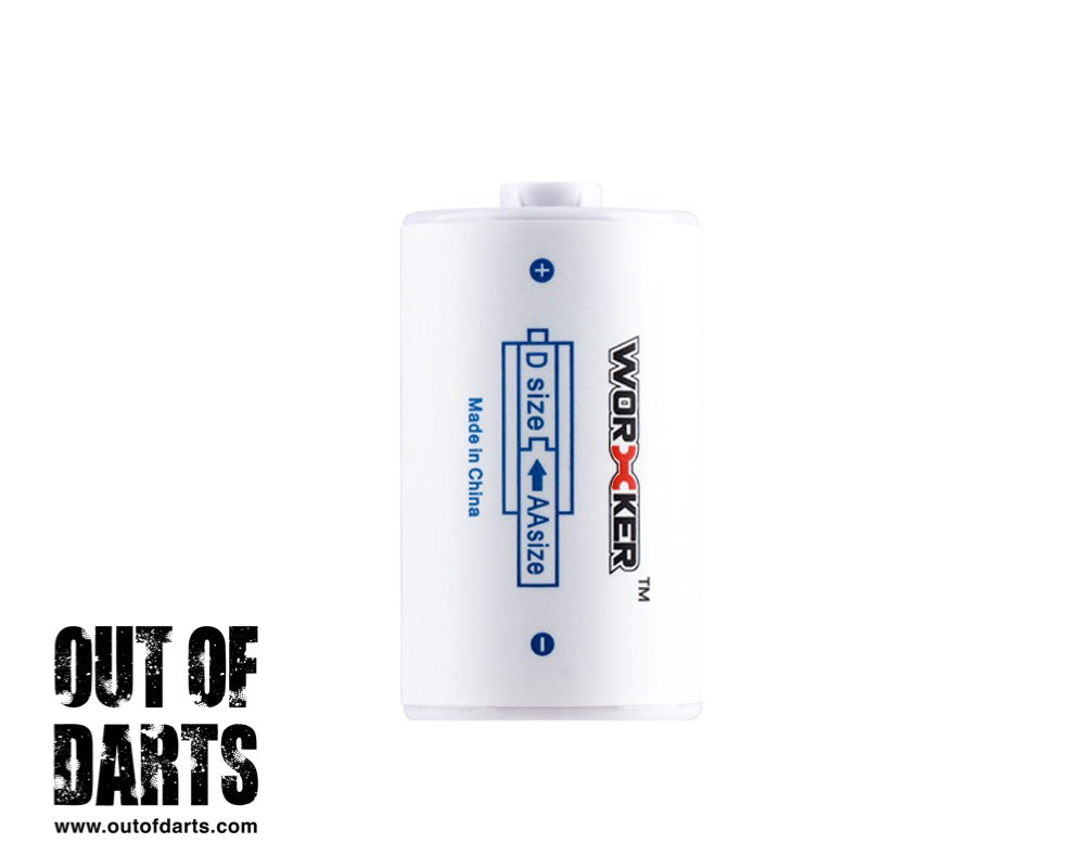 Worker Battery Spacers (AA to D)