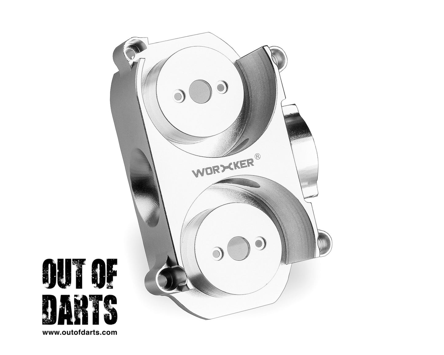 Nerf mod Worker Metal Flywheel Cage V3 - Out of Darts