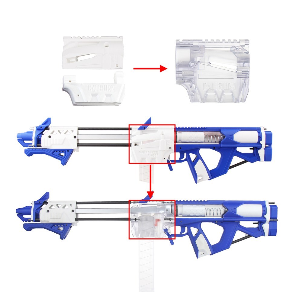 Worker Caliburn Magwell Replacement (Injection Molded) CLOSEOUT