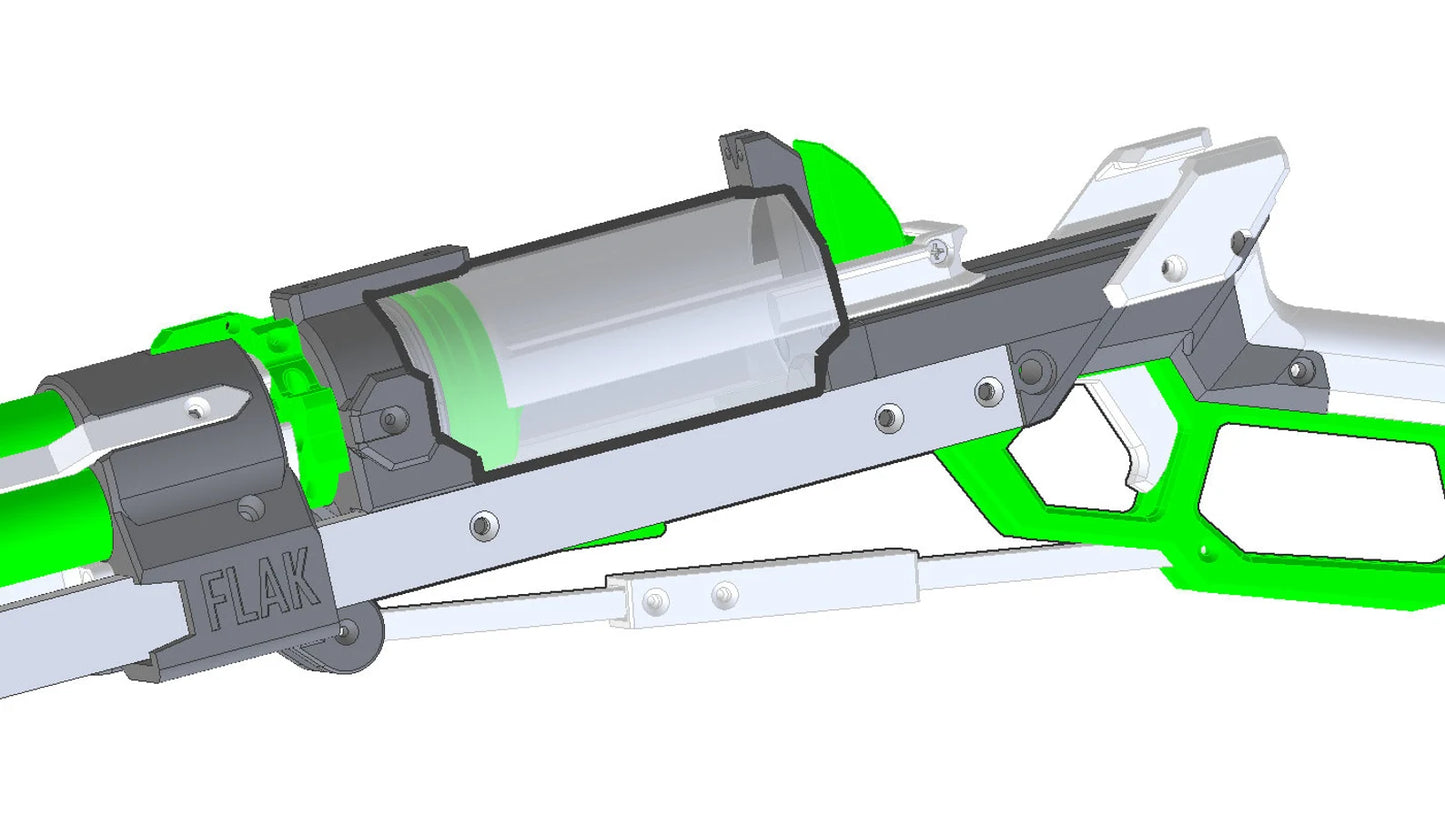 FLAK/YEHW - 2" OD Clear Plunger Tube
