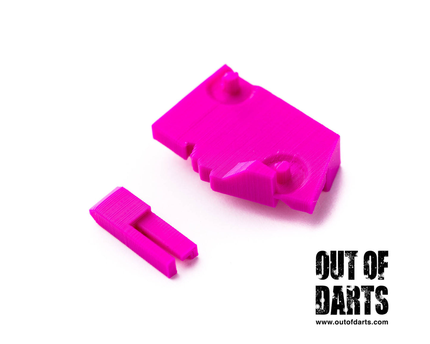 Nemesis Rev Switch mounting plate 3d printed (Ideal Rev switch placement)