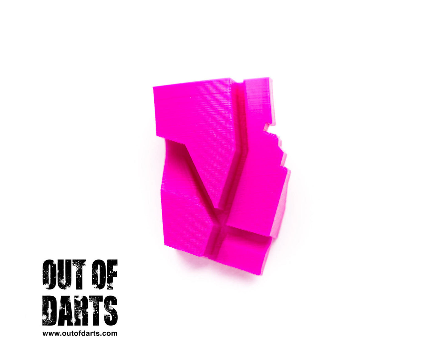 Nemesis Rev Switch mounting plate 3d printed (Ideal Rev switch placement)
