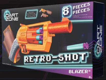 Dart Zone Retro-Shot Blazer Revolver