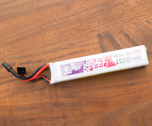 USED - JIKEY 1100mAh 3S 30C LiPo Slim (XT30)
