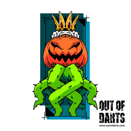 OOD Pumpkin King Full-Length Darts artwork - Out of Darts