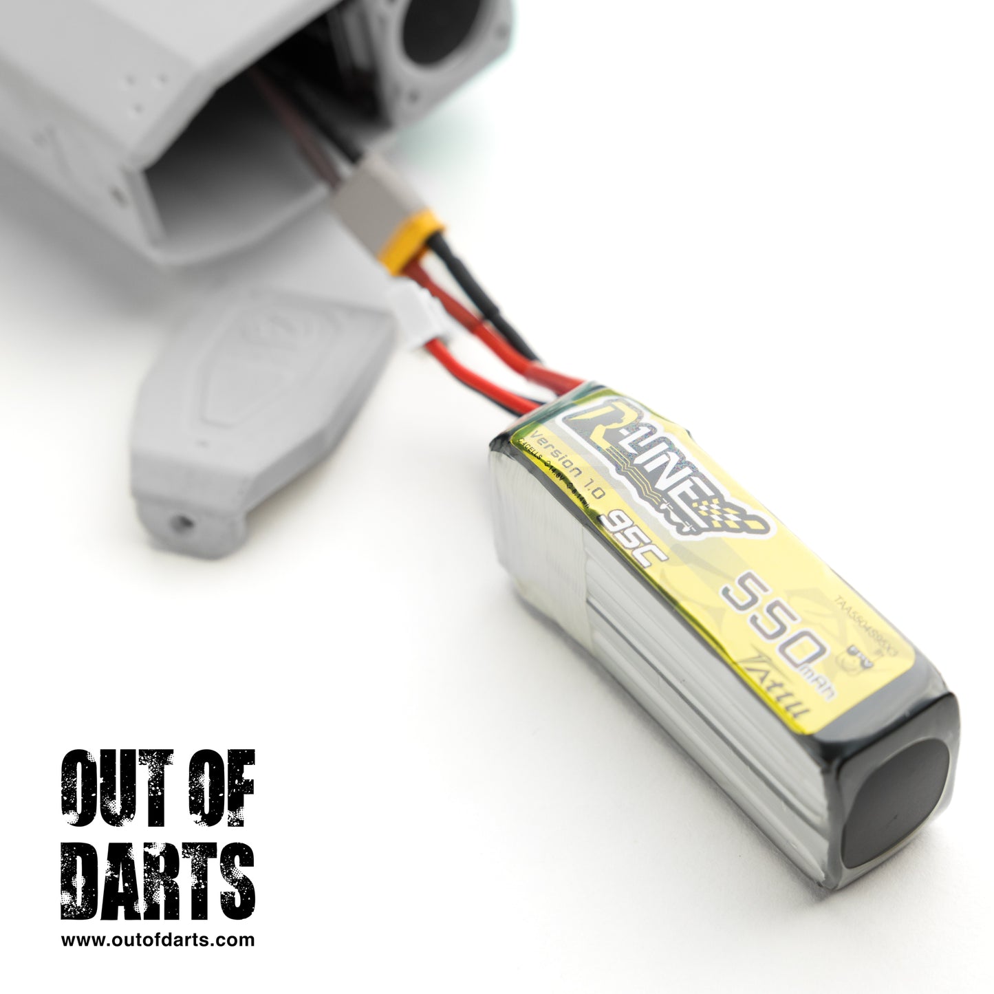 Tattu R-Line 550mAh 95C 4S LiPo Pack (XT-30) For Diana