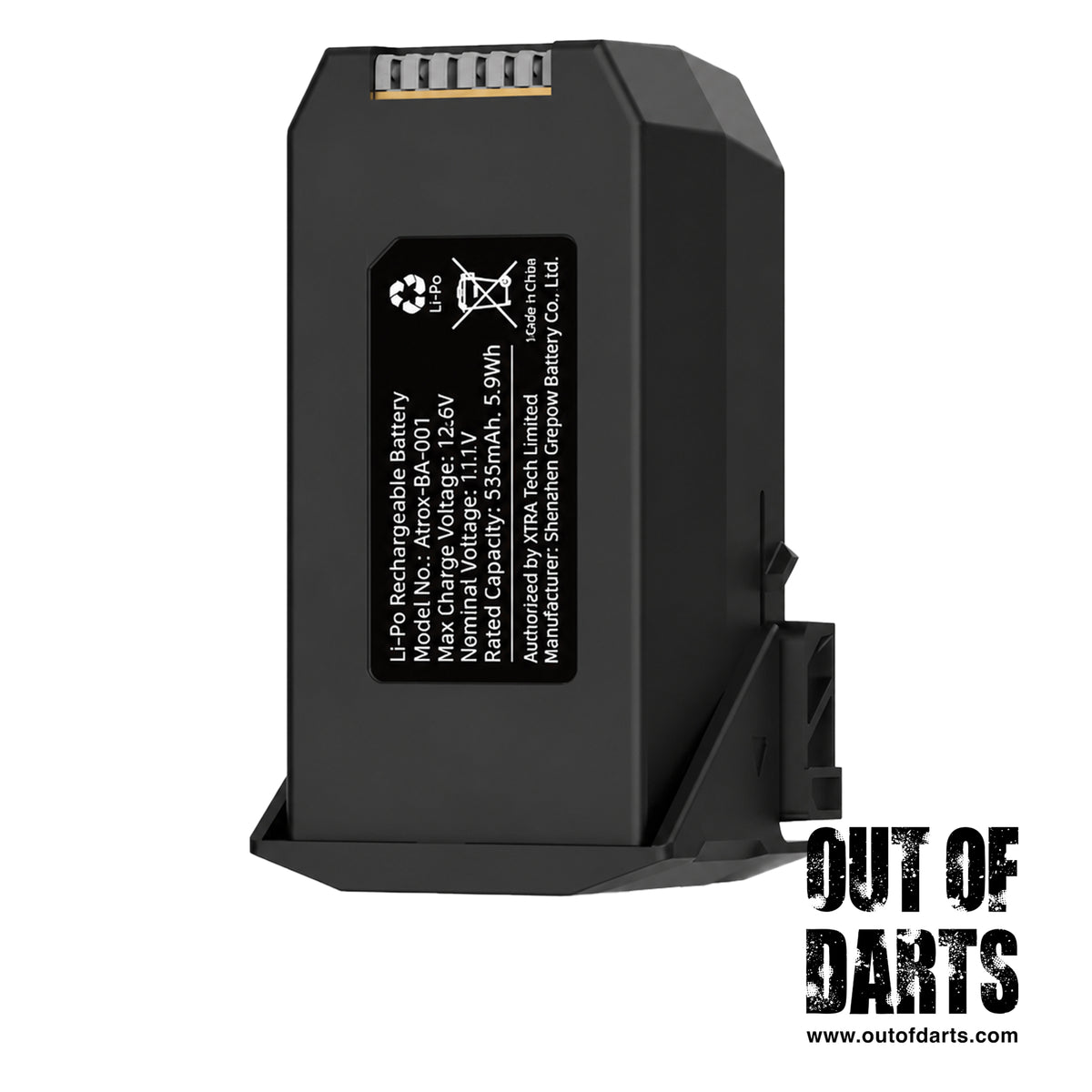 Xtra Atrox 535mAh 3S 35C LiPo Battery