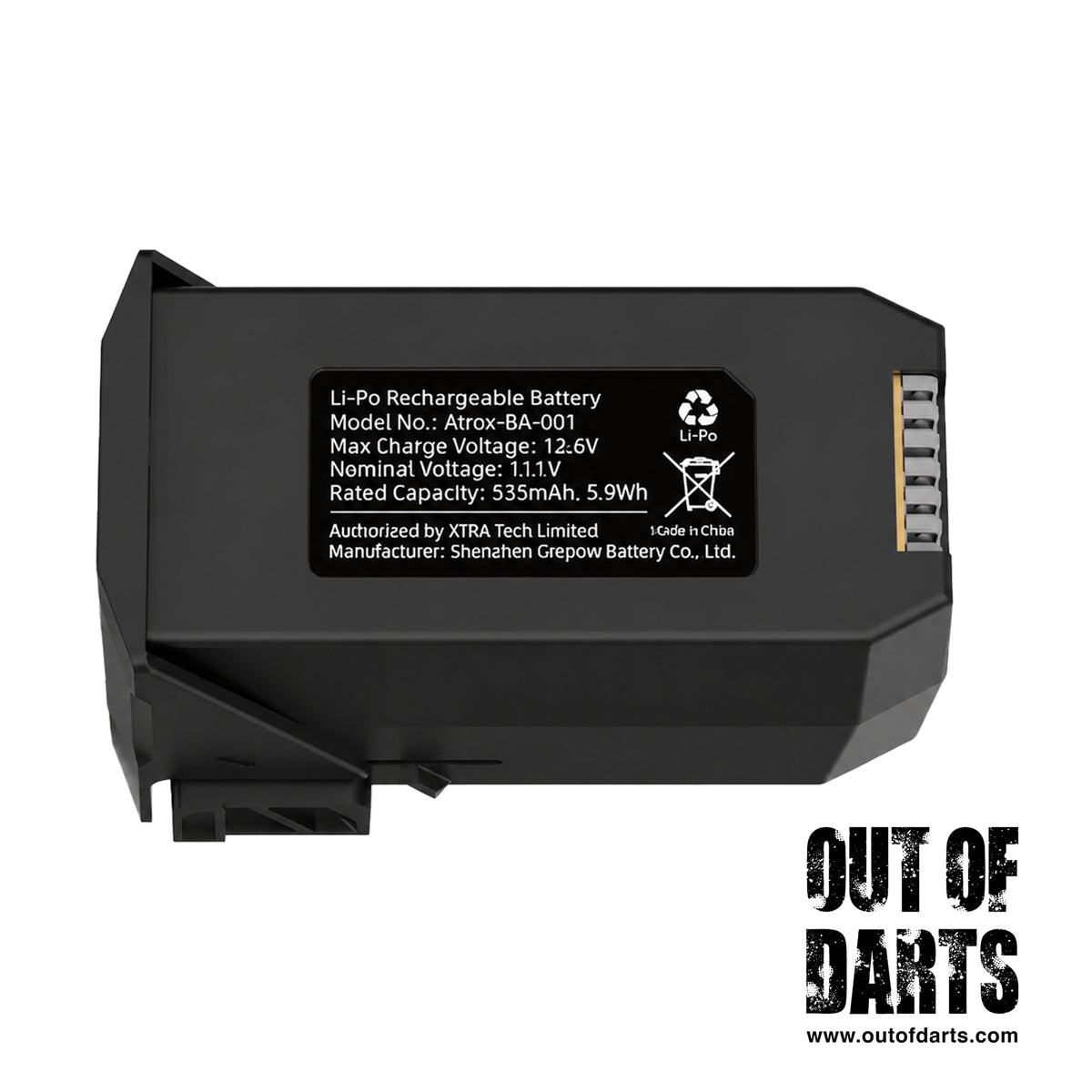 Xtra Atrox 535mAh 3S 35C LiPo Battery