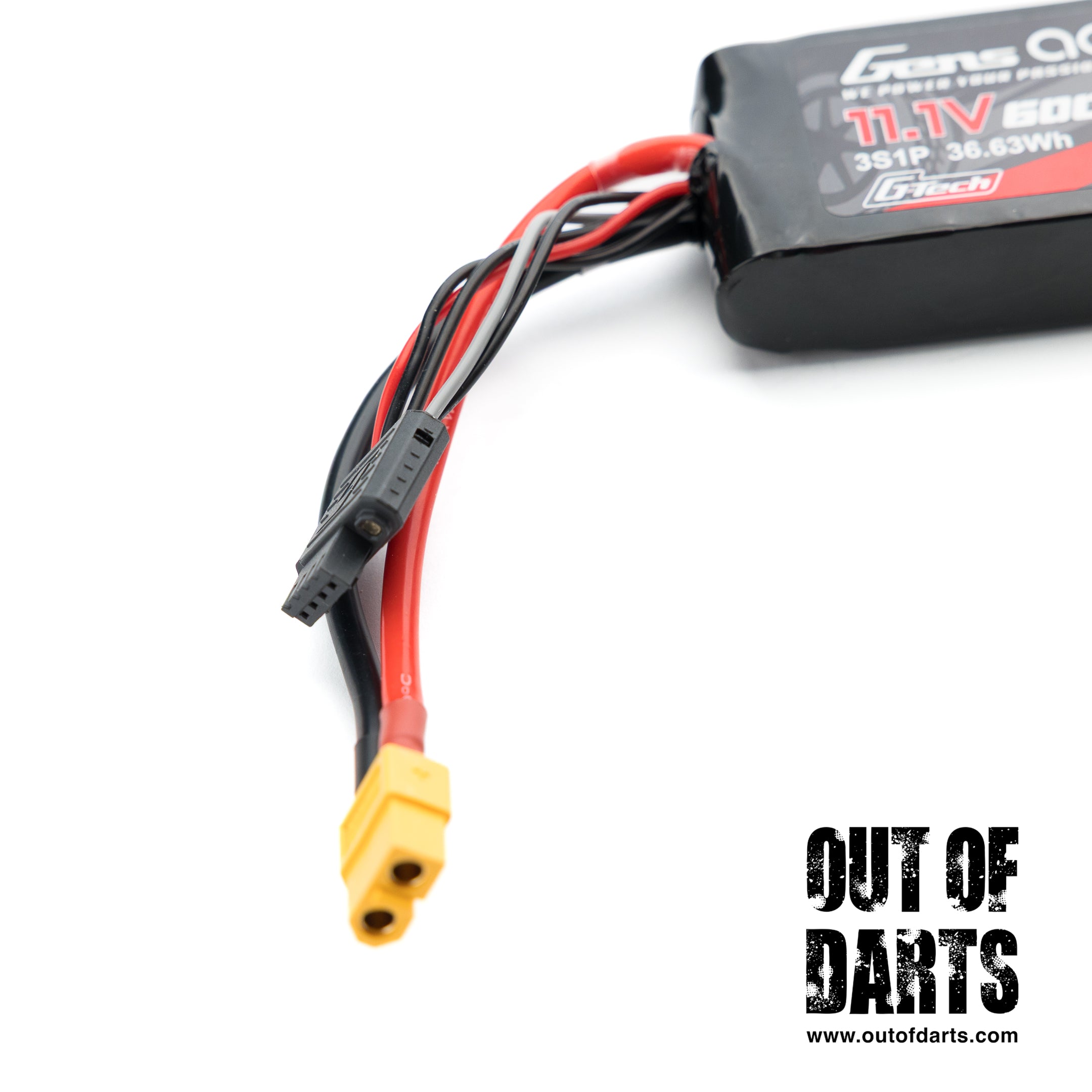 Gens Ace G-Tech 3300mAh 3S 60C LiPo XT60 | 11.1V Infinite Pack