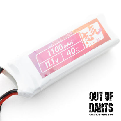 JIKEY 1100mAh 3S 40C LiPo (XT30) For BK2s