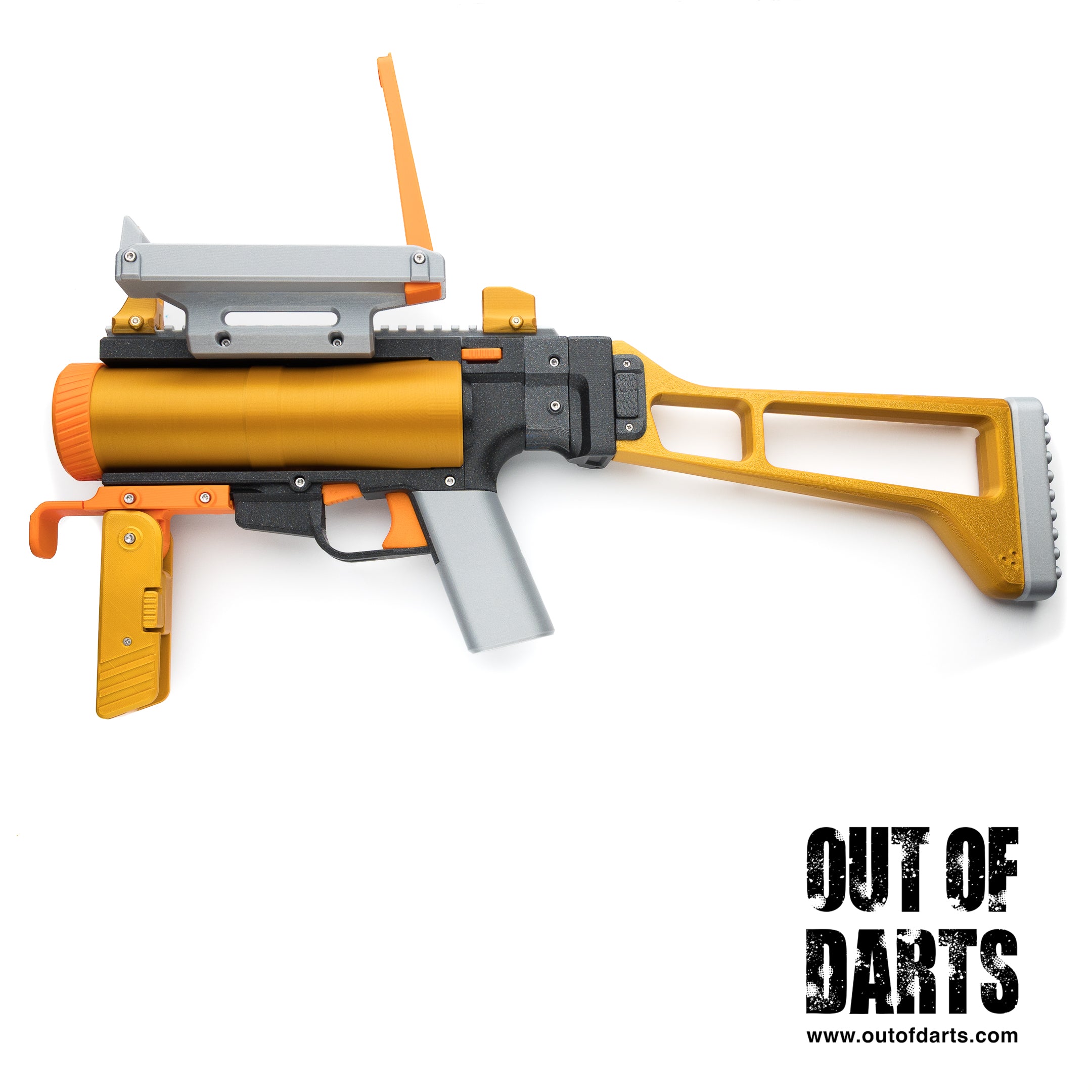 AFV Weaponsシリーズ 46, 50, 51, 52, 64号セット Hing Yip Greedy Wolf 727 Hardware Kit - Grenade Launcher Blaster