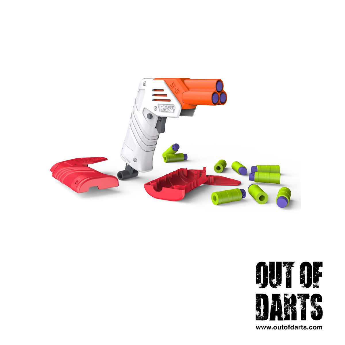 Dart Zone Build-It-Yourself Solo Pro Blaster Kit