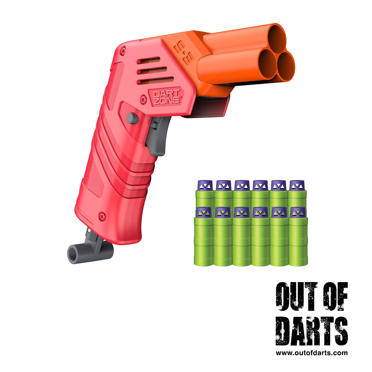Dart Zone Build-It-Yourself Solo Pro Blaster Kit