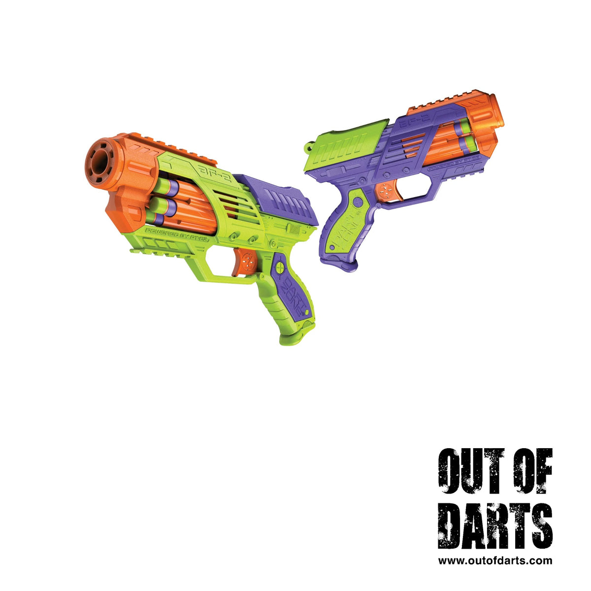 Dart Zone Nitroshot Blitzfire 2-Pack