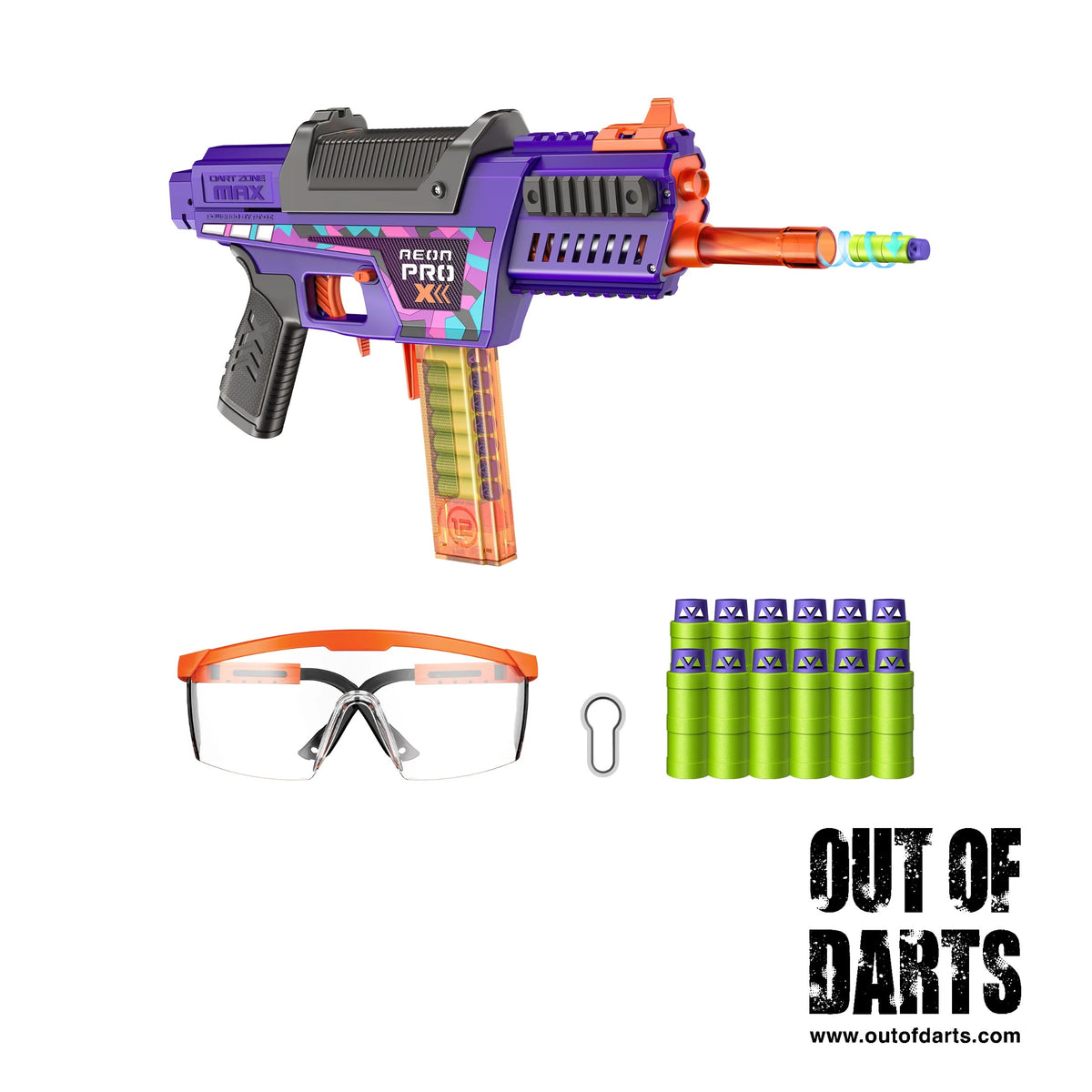 Dart Zone Max Aeon Pro X Blaster (Purple)