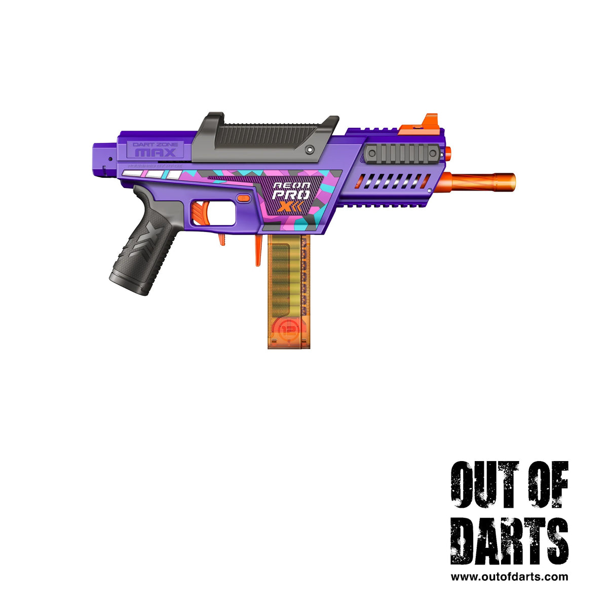Dart Zone Max Aeon Pro X Blaster (Purple)